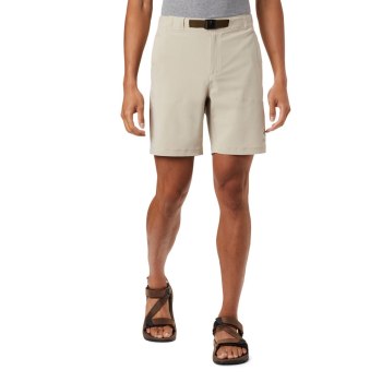 Columbia Muške Kratke Hlače - Lodge Woven Kaki Boja | JYKW-70849